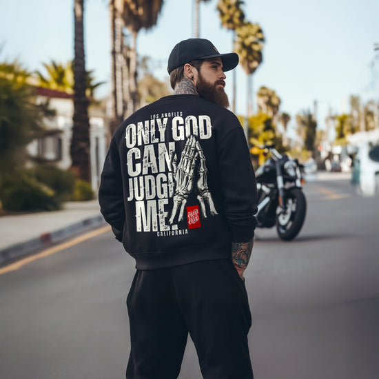 Can Judge Sweatshirt Black
