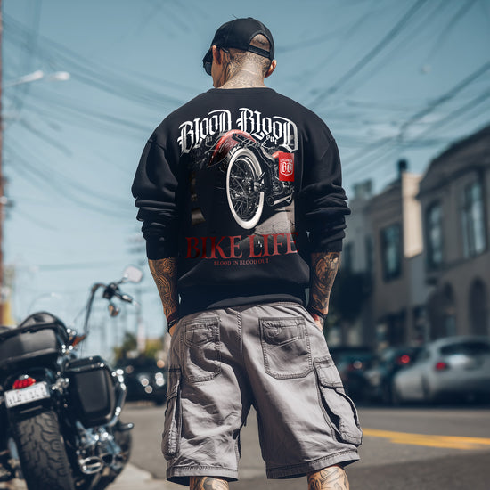 Bike Life Sweatshirt Black - Aneyone UG