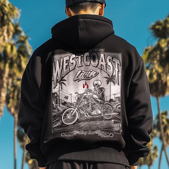 Westcoast Livin Hoodie Black