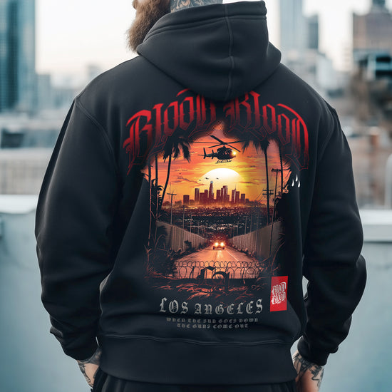 L.A. Nights Zip Hoodie Black