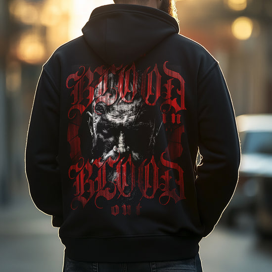 Honor Zip Hoodie Black