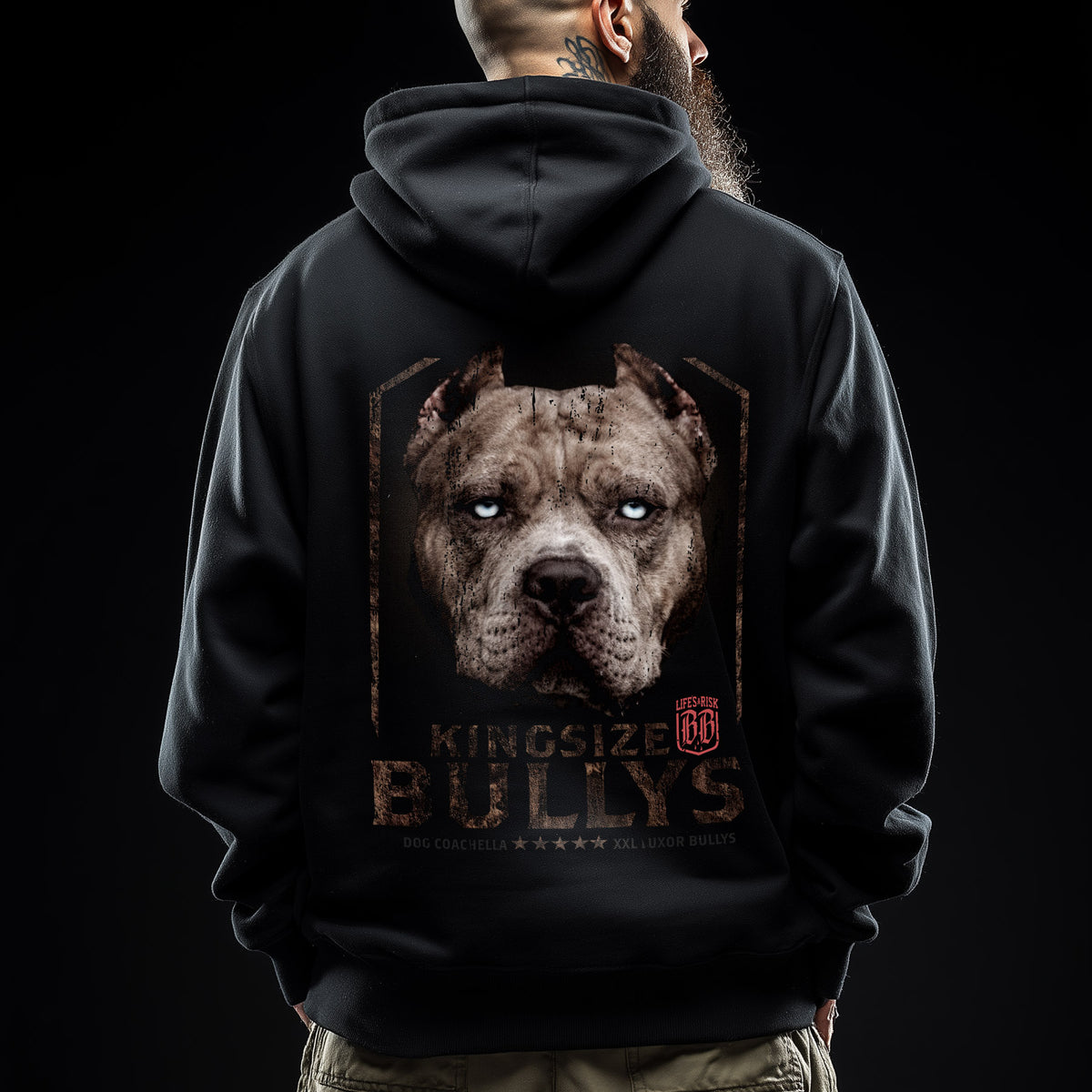 Dog Coachella Luxor Hoodie Black - Aneyone UG