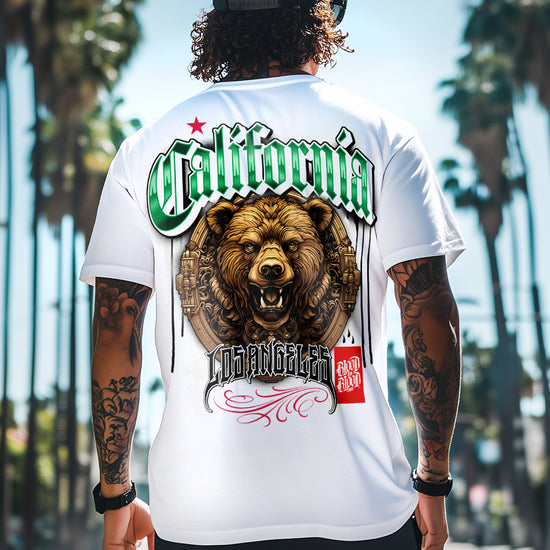 California Bear T-Shirt white