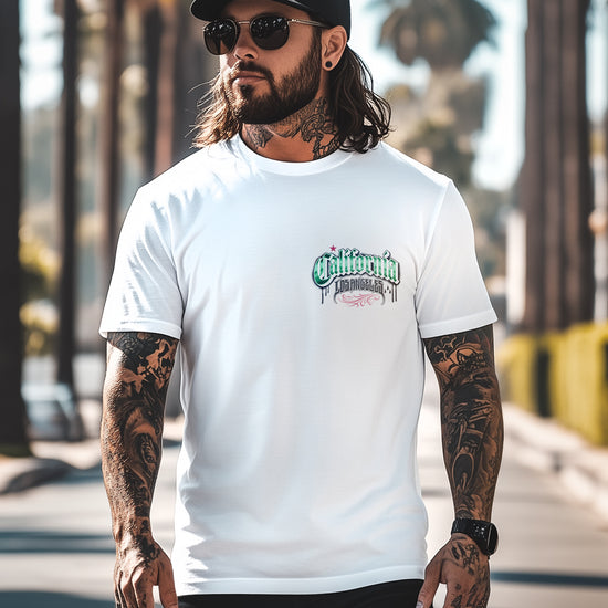 California Bear T-Shirt white
