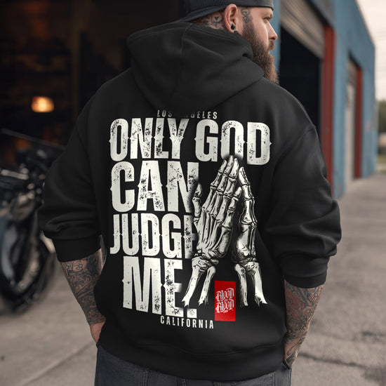 Can Judge Me Hoodie Black