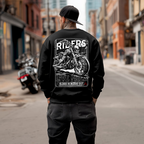 Live Free Sweatshirt Black