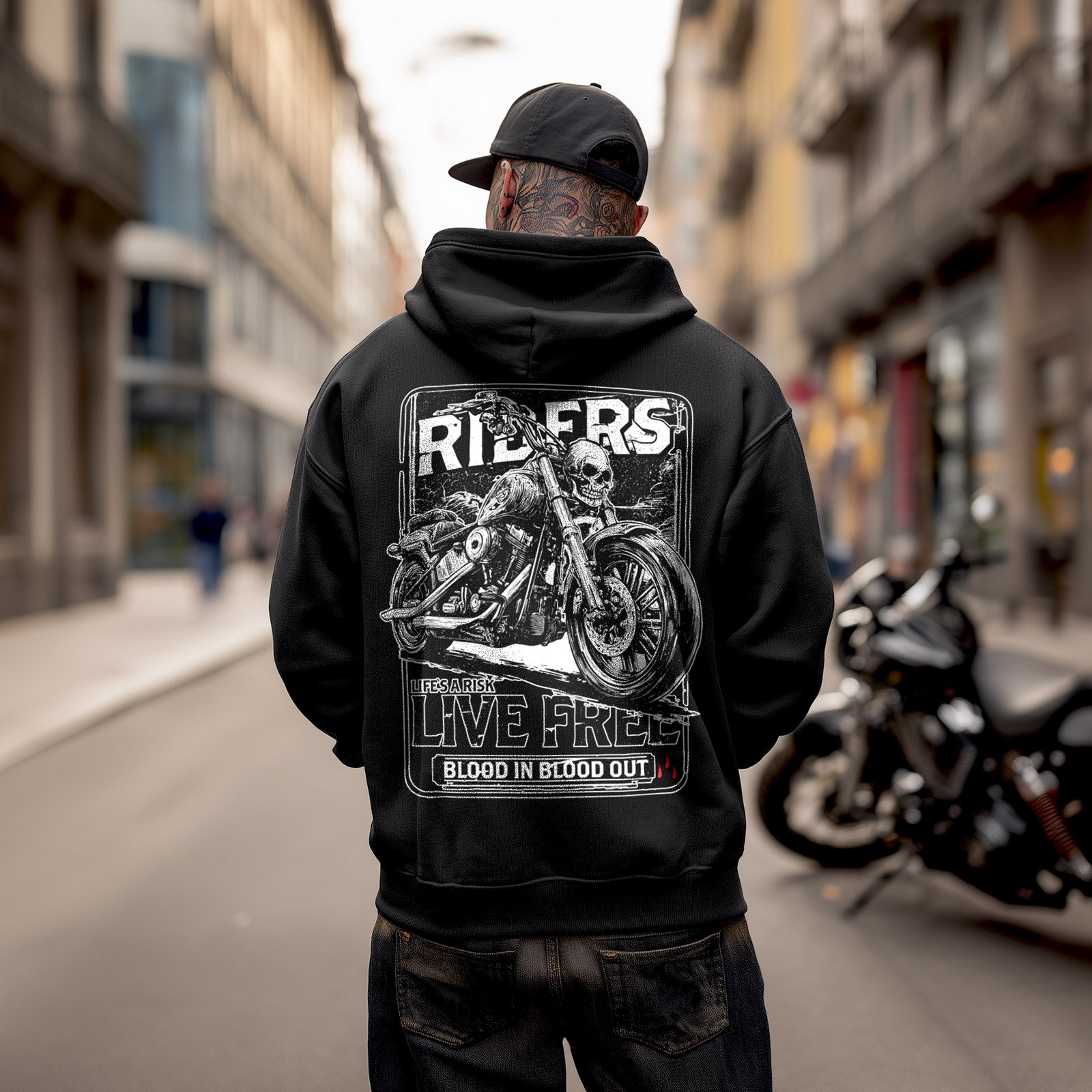 Live Free Hoodie Black - Aneyone UG