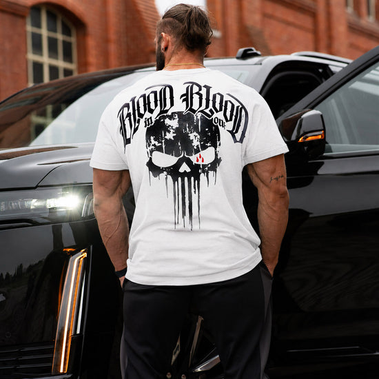 Time To Punish T-Shirt White - Aneyone UG