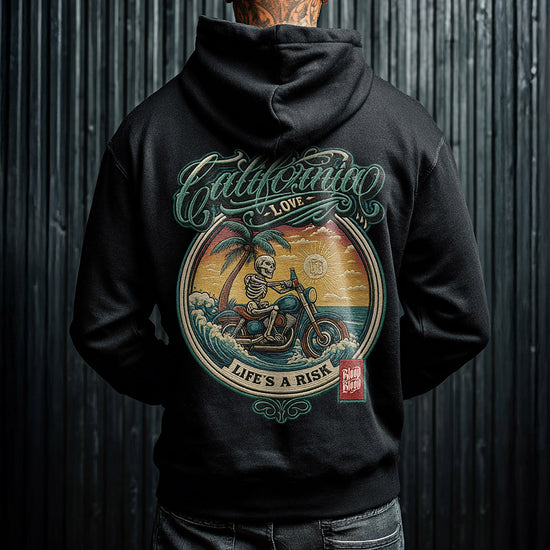 Beach Ride Hoodie Black