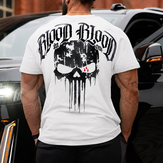Time To Punish T-Shirt White - Aneyone UG