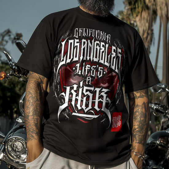 L.A. Letters T-Shirt black