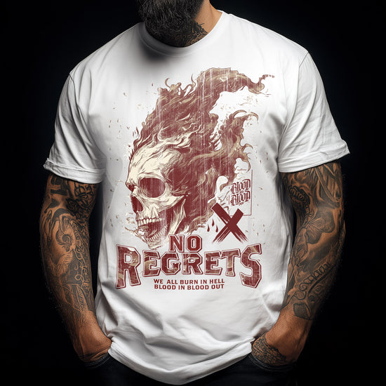 No Regrets T-Shirt white