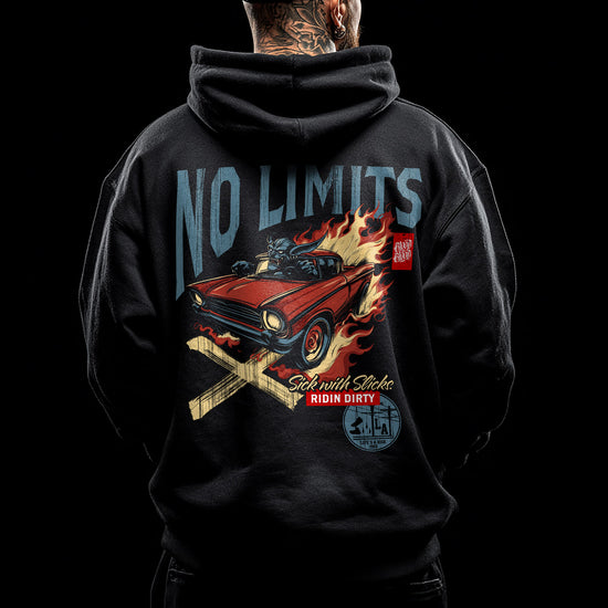 No Limit Hoodie Black