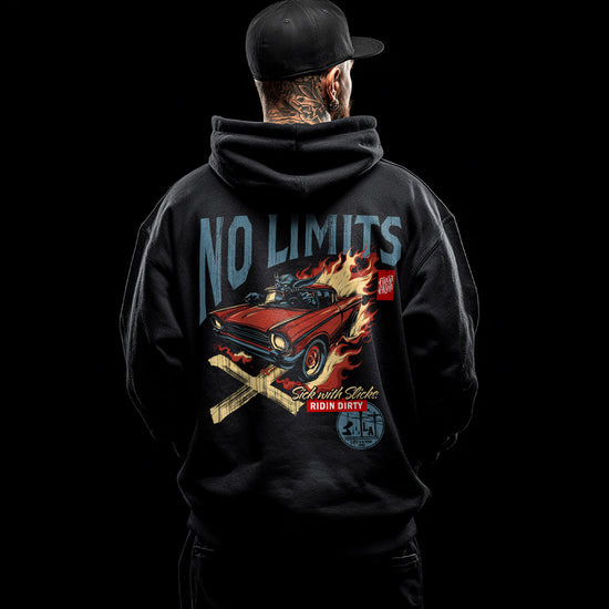 No Limit Hoodie Black