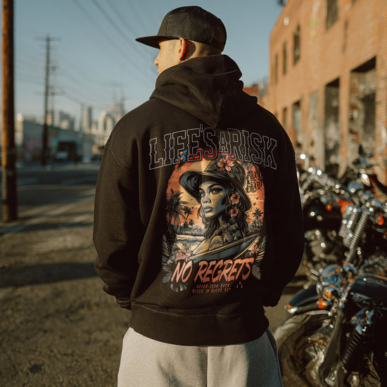 Tropic Heat Hoodie Black