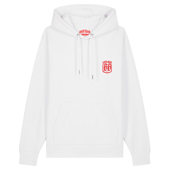 Motorcycle Hoodie White