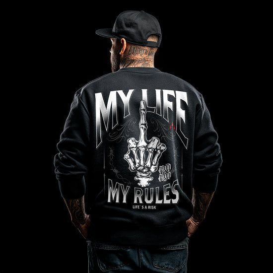 My Life Sweatshirt Black