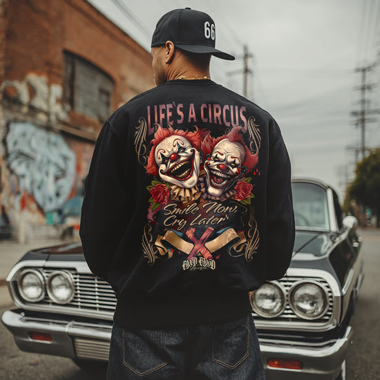Clowns Sweatshirt Black