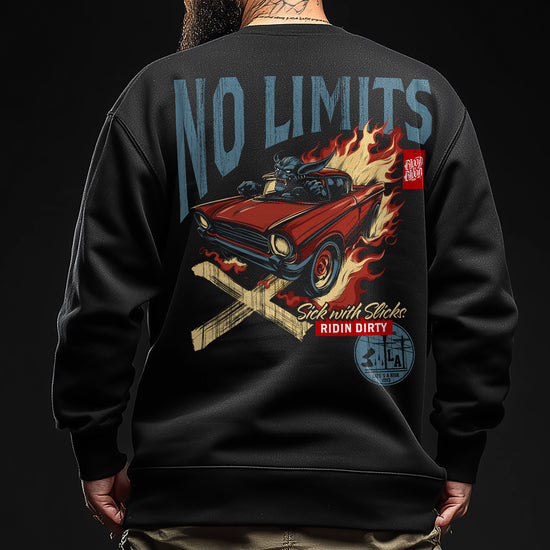 No Limits Sweatshirt Black