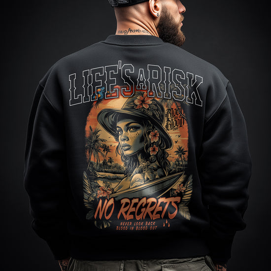 Tropic Heat Sweatshirt Black