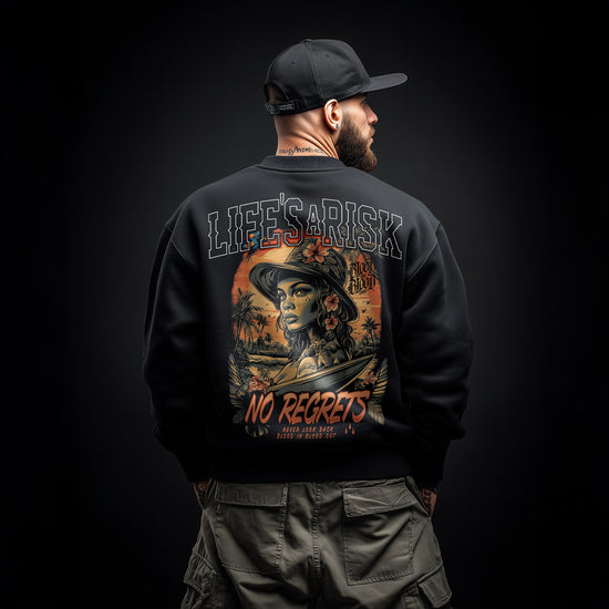 Tropic Heat Sweatshirt Black