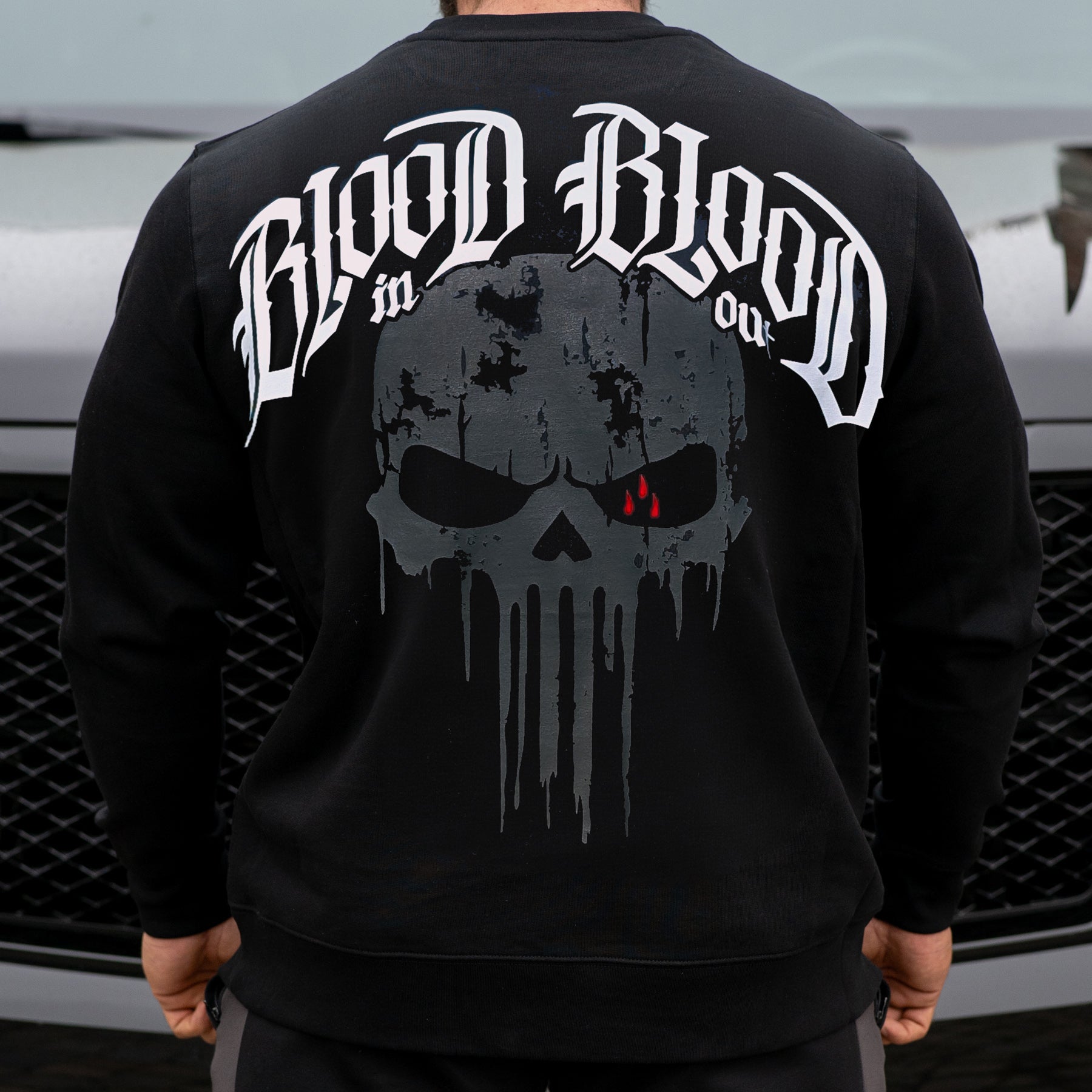 Time To Punish Sweatshirt Black - Aneyone UG