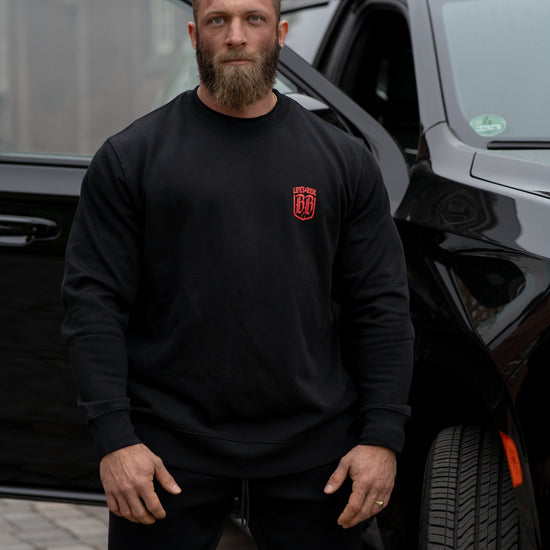 Time To Punish Sweatshirt Black - Aneyone UG