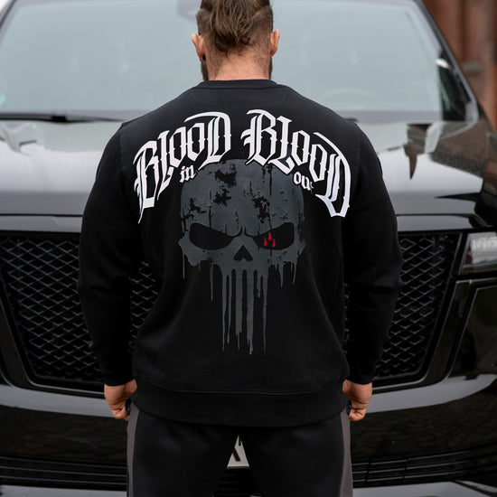 Time To Punish Sweatshirt Black - Aneyone UG