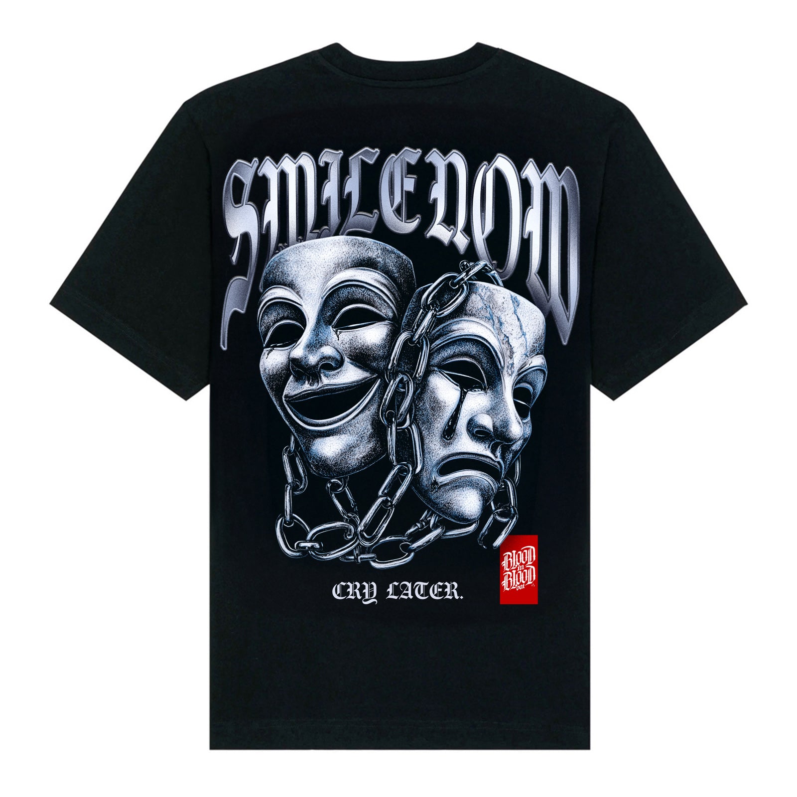 Cry Later T-Shirt black - Aneyone UG