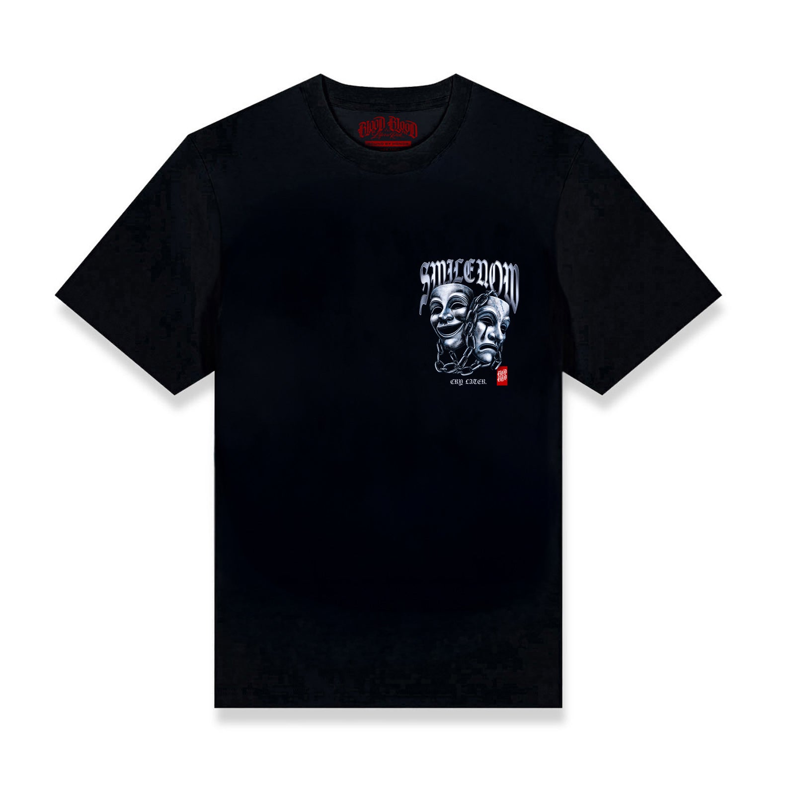 Cry Later T-Shirt black - Aneyone UG