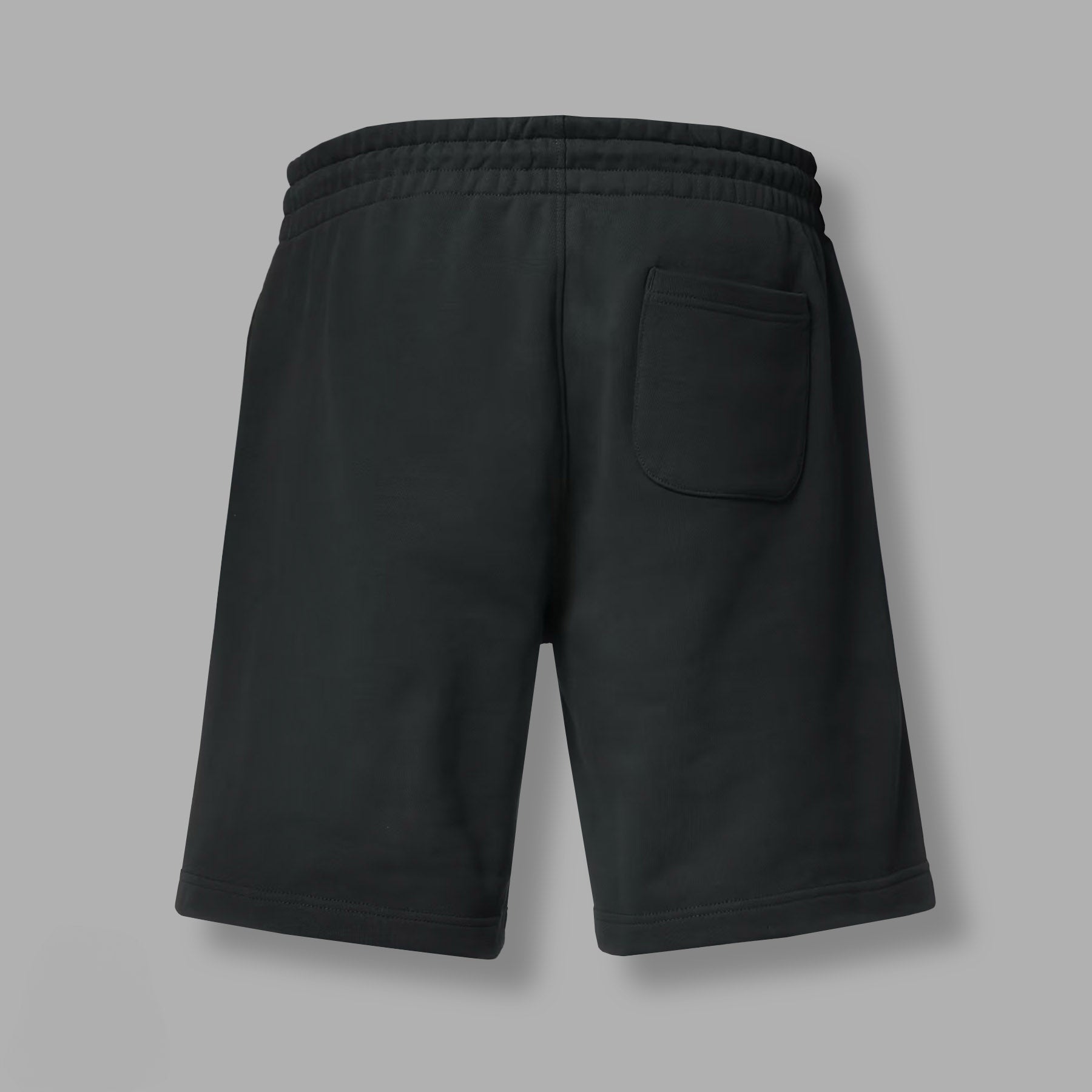 Black Cotton Shorts White Skull - Aneyone UG