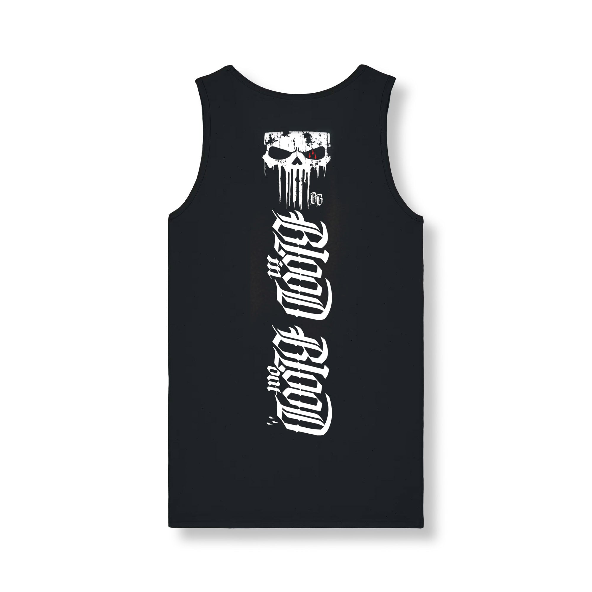 Skull Tank Top Black - Aneyone UG