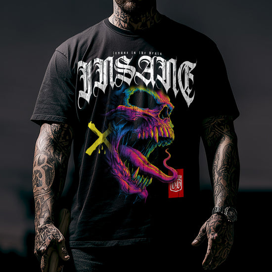Insane Colours T-Shirt black - Aneyone UG