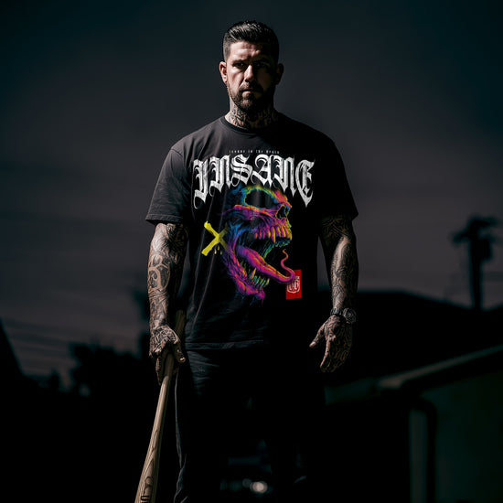 Insane Colours T-Shirt black - Aneyone UG
