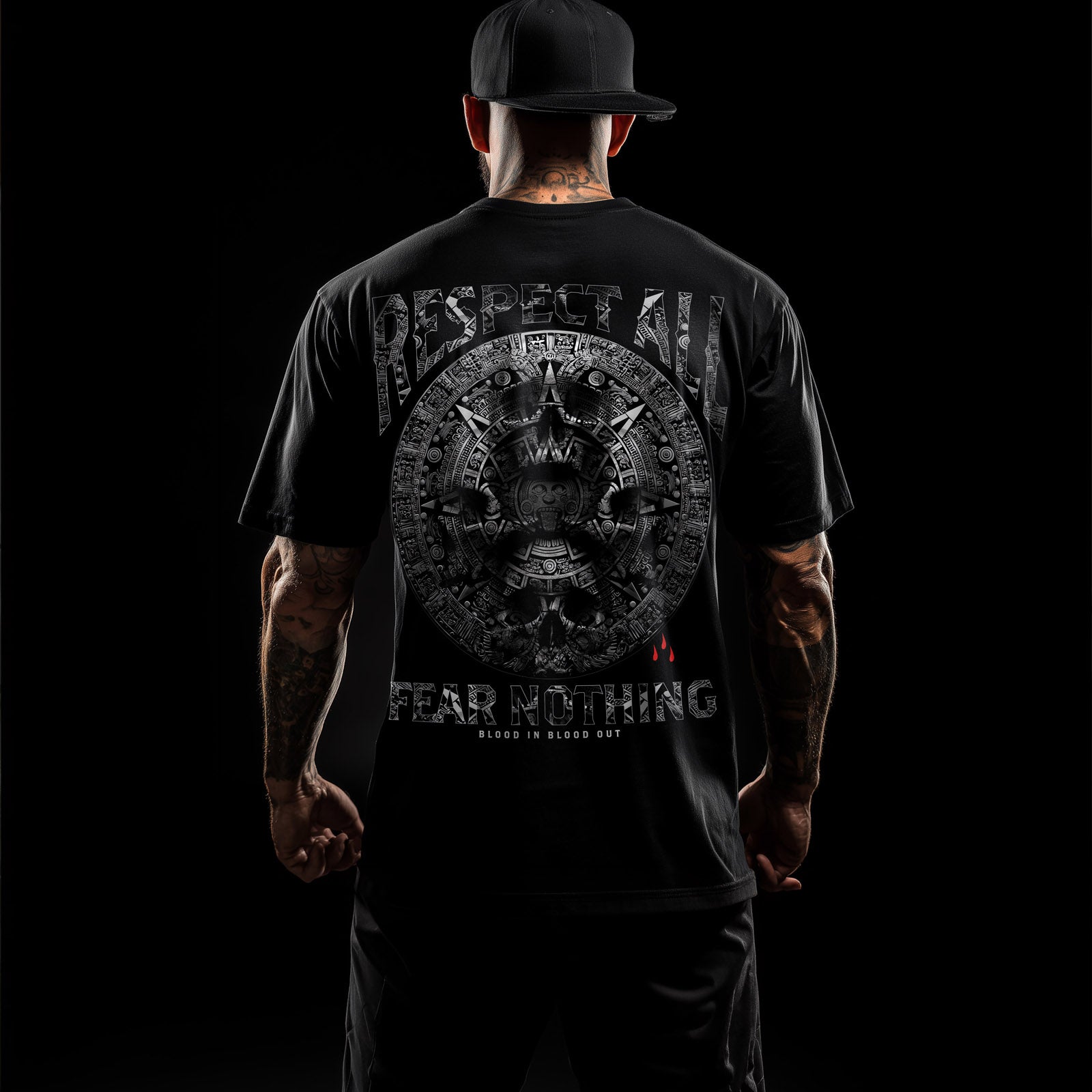 Calendar T-Shirt black - Aneyone UG
