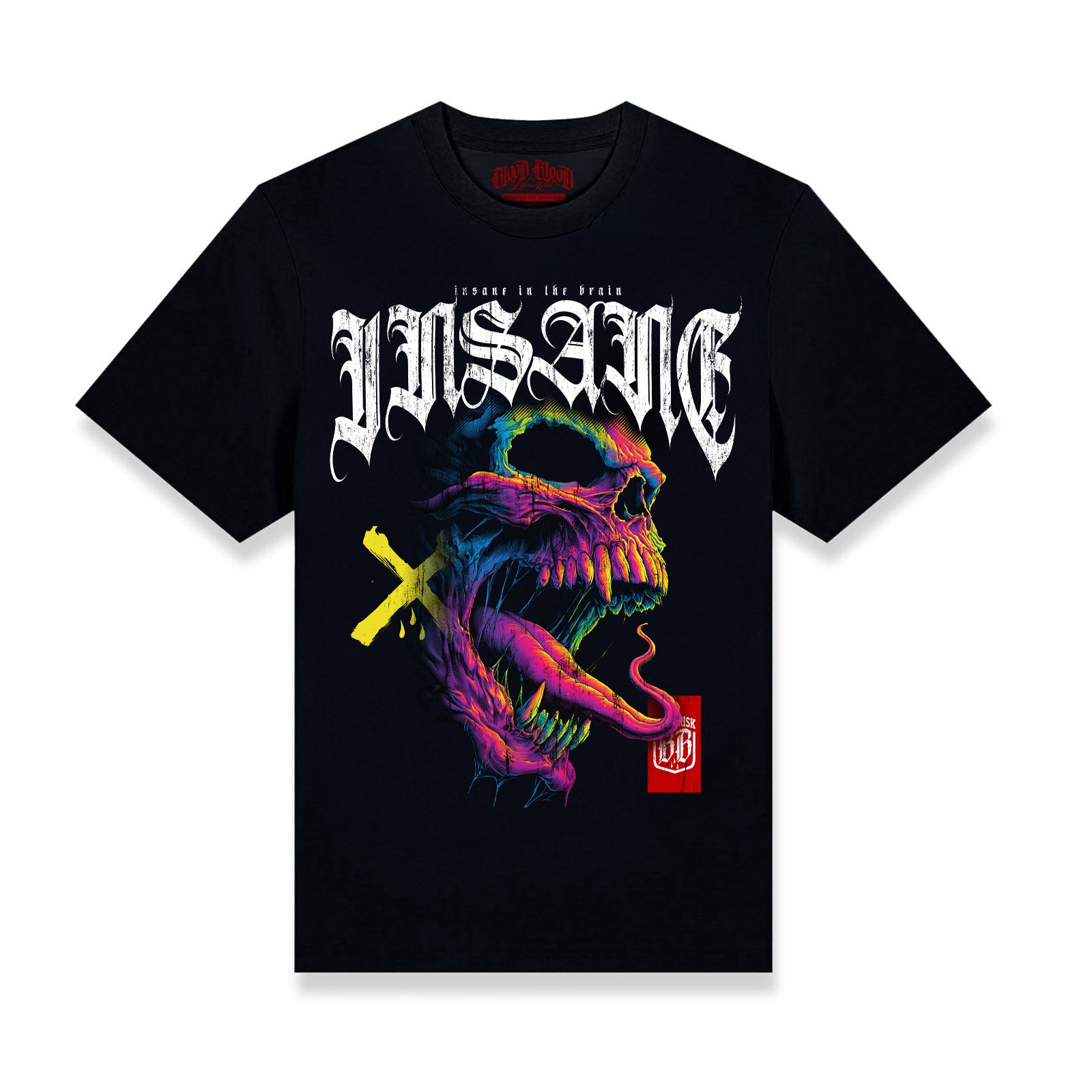 Insane Colours T-Shirt black - Aneyone UG