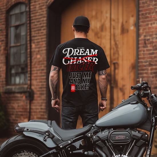 Racer T-Shirt black - Aneyone UG