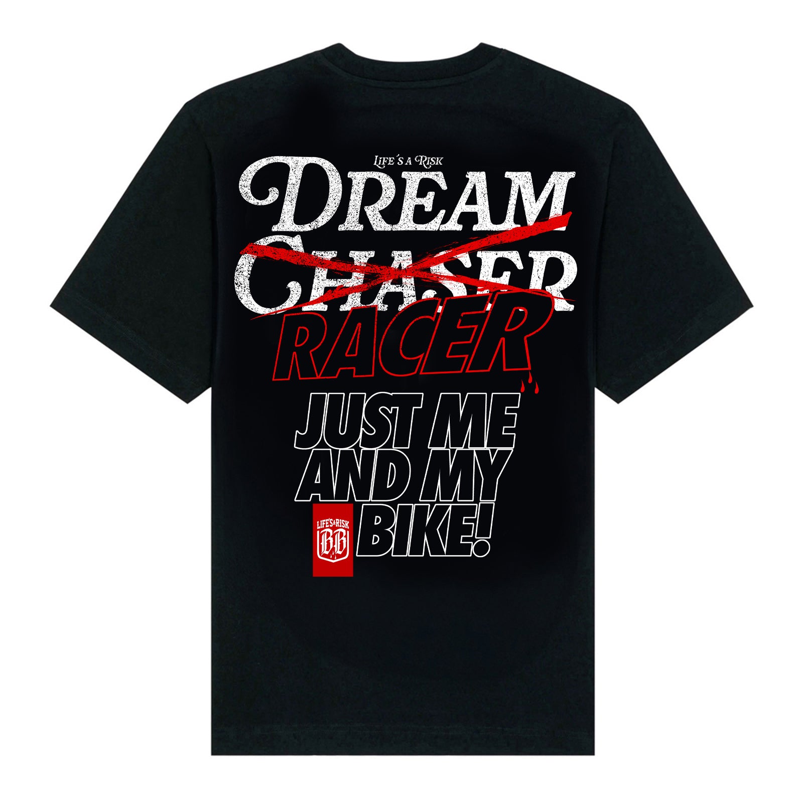 Racer T-Shirt black - Aneyone UG