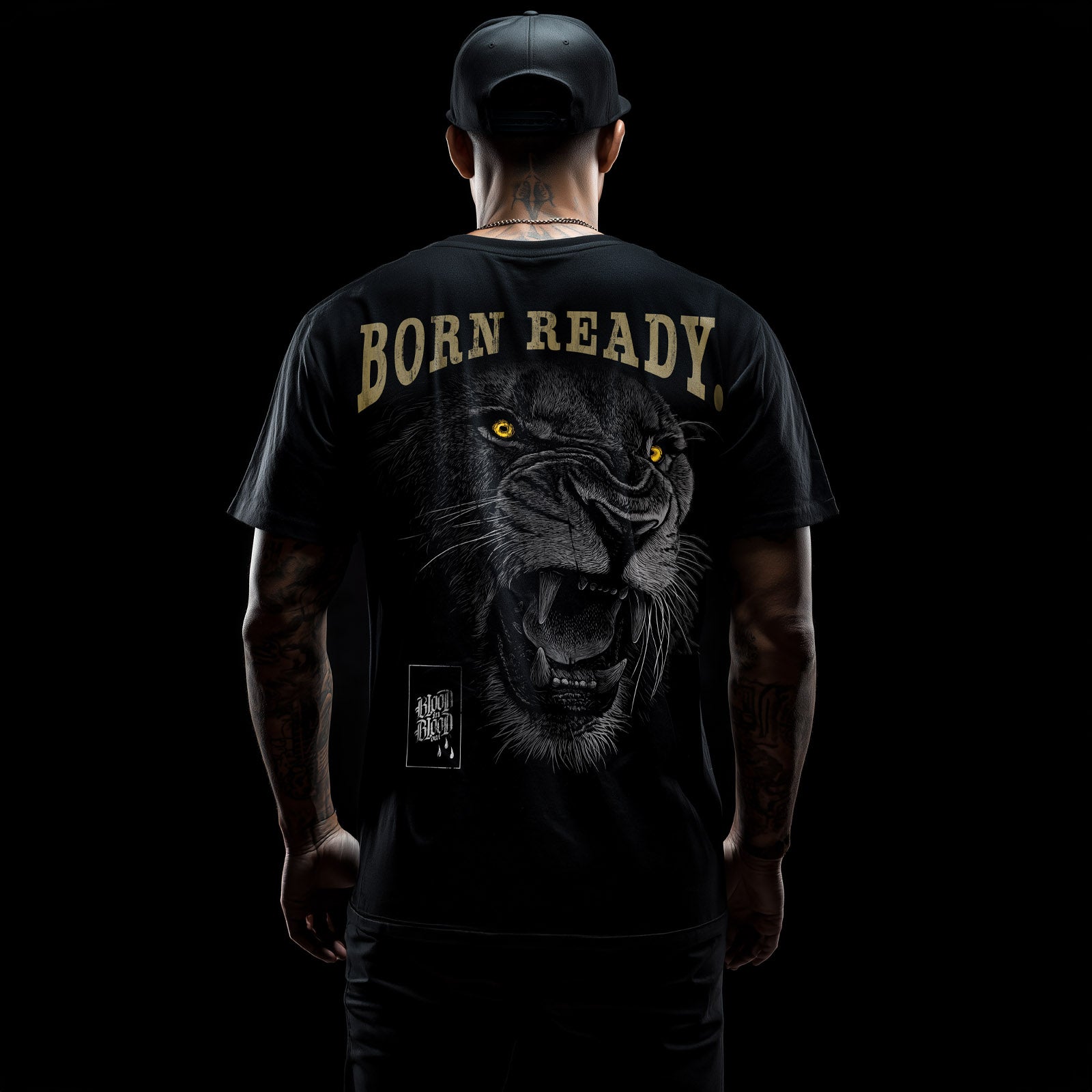 Born Ready T-Shirt black - Aneyone UG