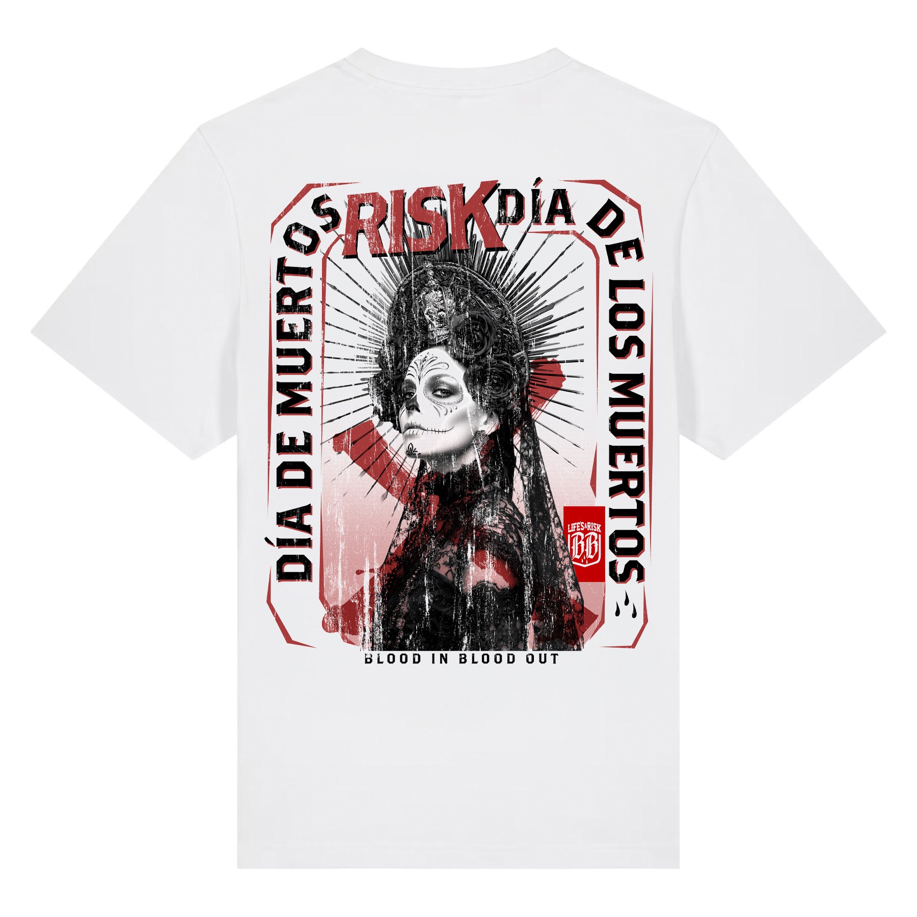 Dia De Muerte T-Shirt white - Aneyone UG