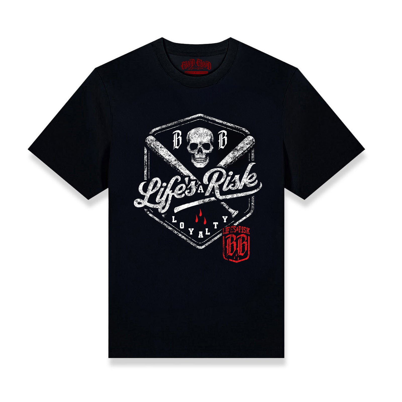 Risk Batch T-Shirt black - Aneyone UG