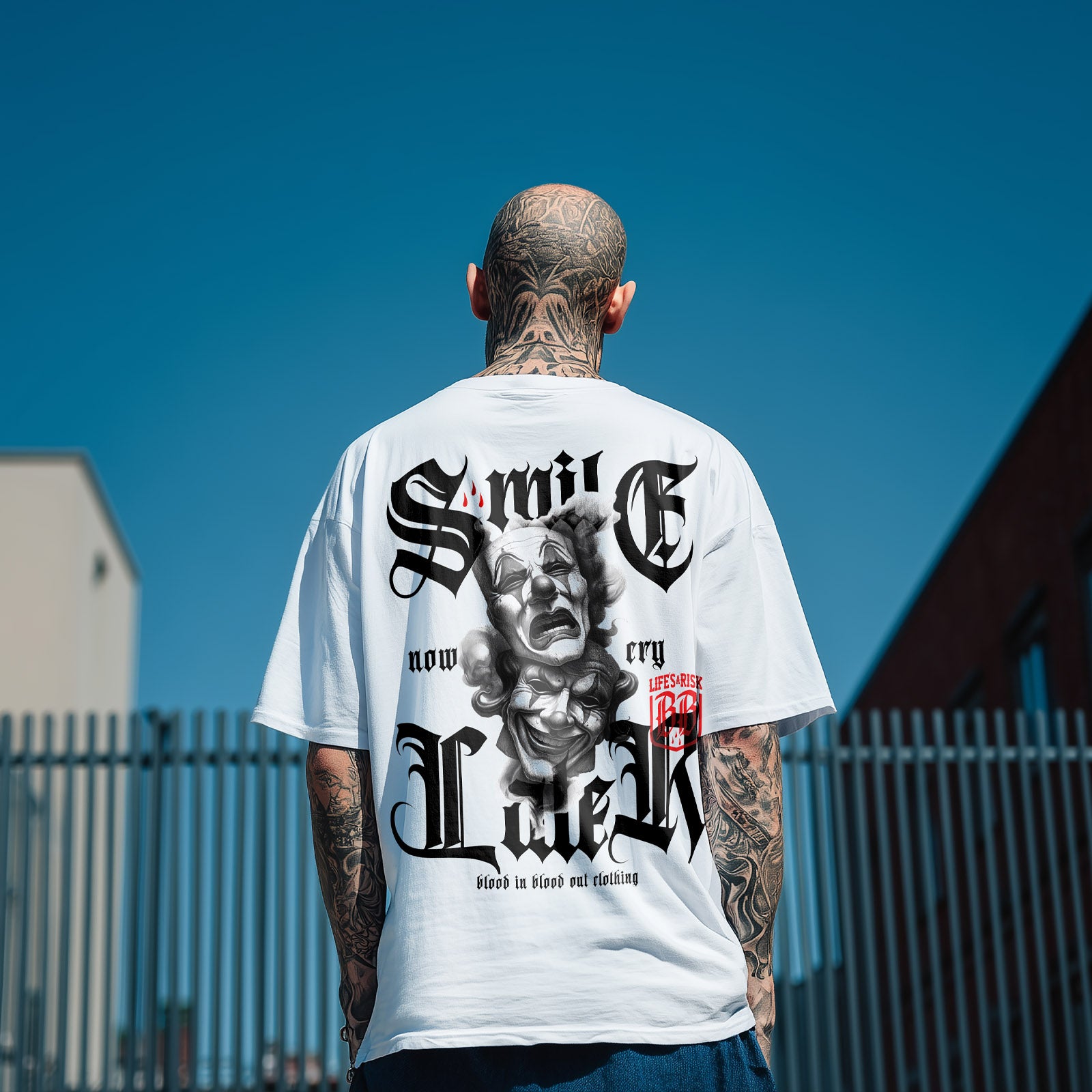 Don´t Cry T-Shirt white - Aneyone UG