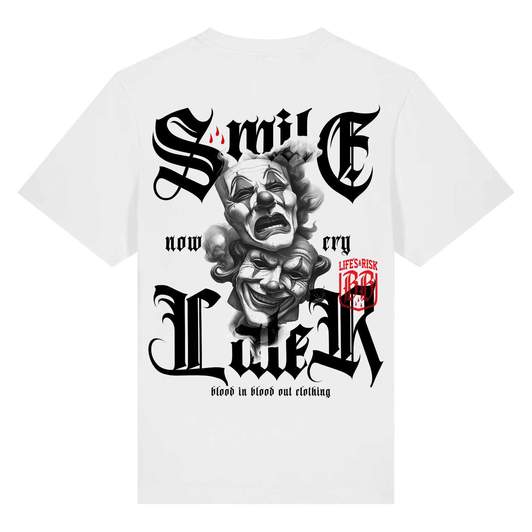 Don´t Cry T-Shirt white - Aneyone UG