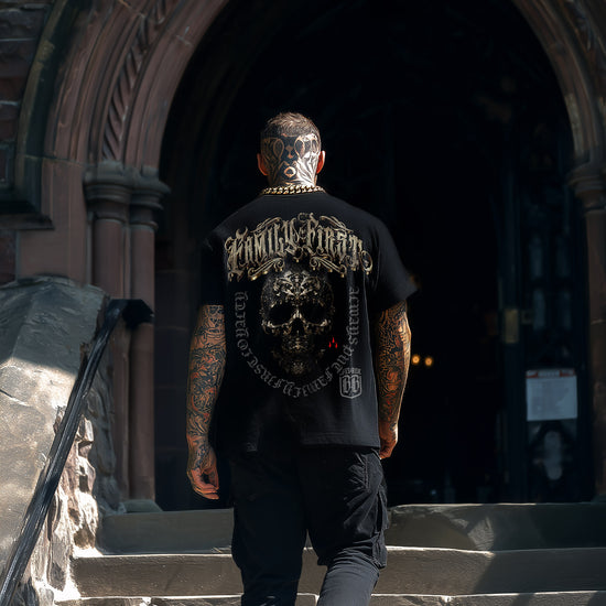 Family Gold T-Shirt black - Aneyone UG