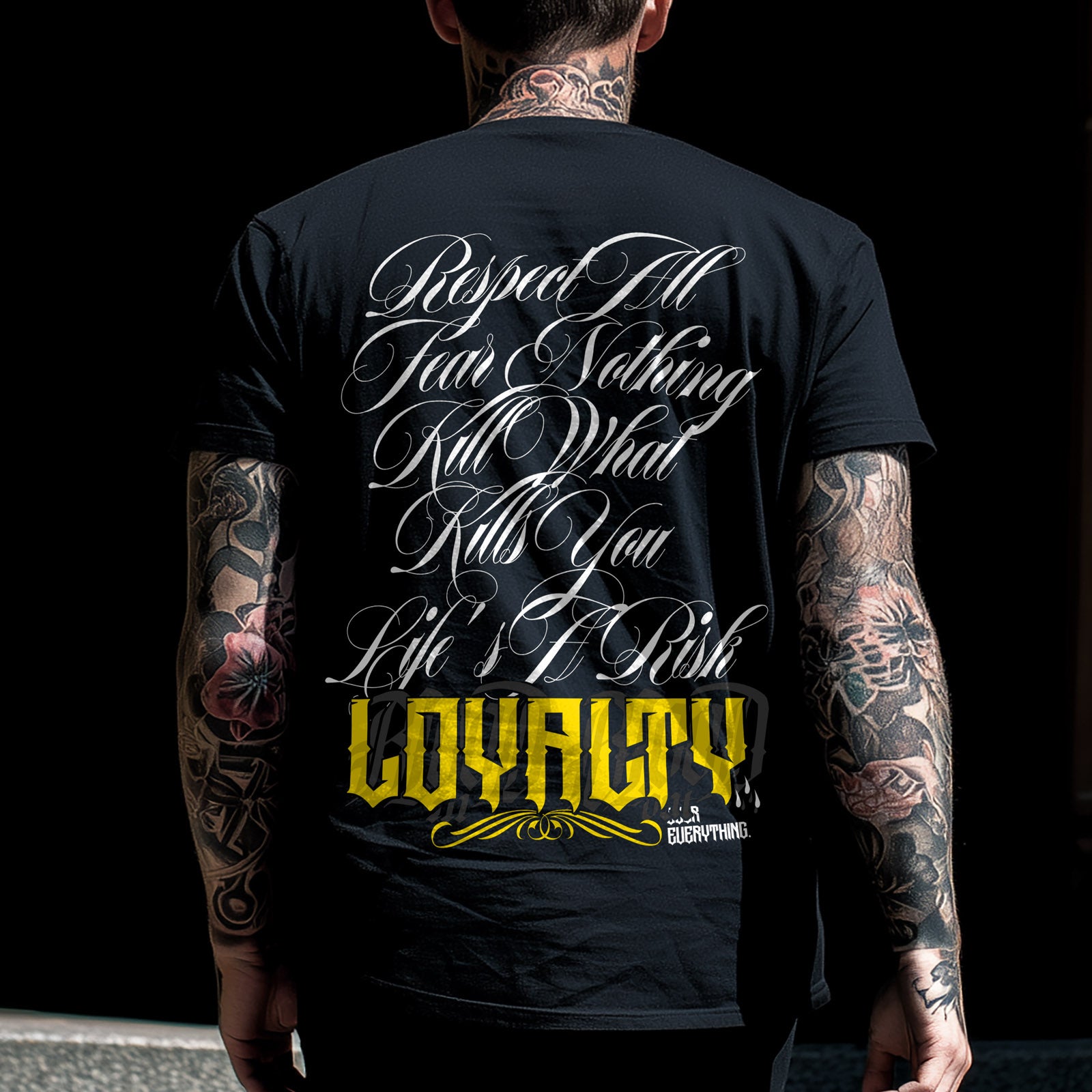 Pure Loyalty T-Shirt black - Aneyone UG
