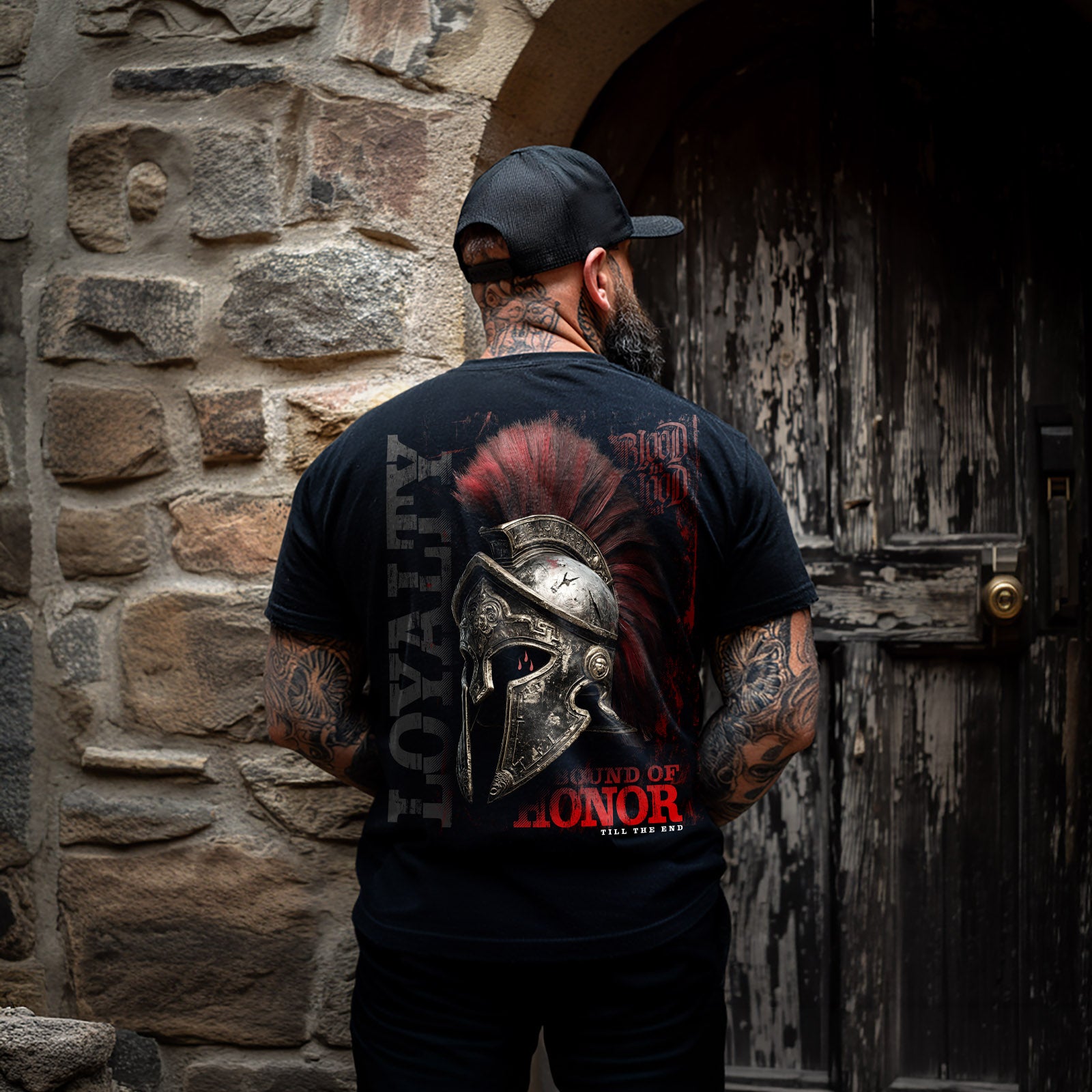 Spartan T-Shirt black - Aneyone UG