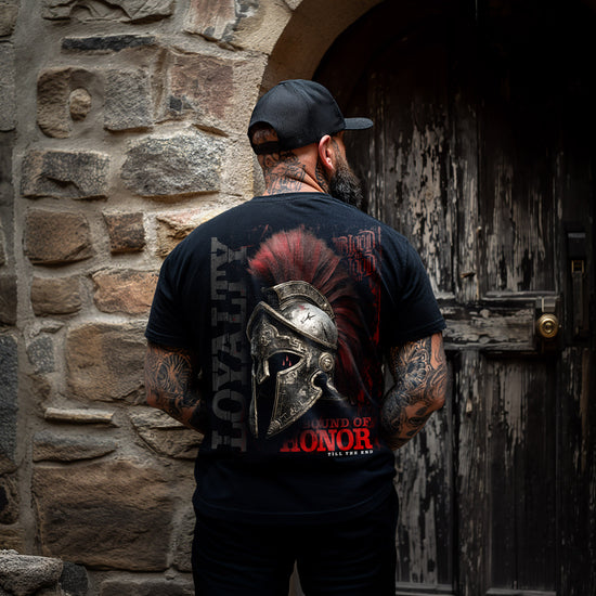 Spartan T-Shirt black - Aneyone UG