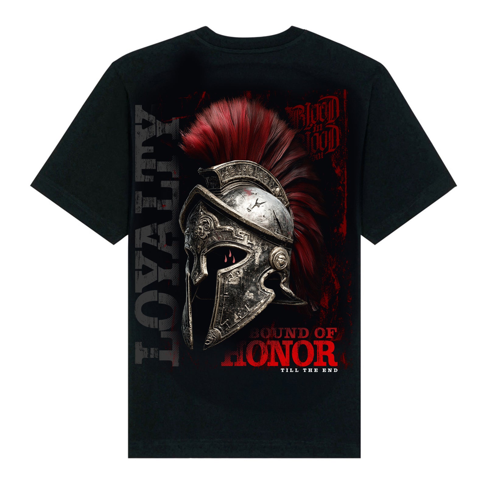 Spartan T-Shirt black - Aneyone UG