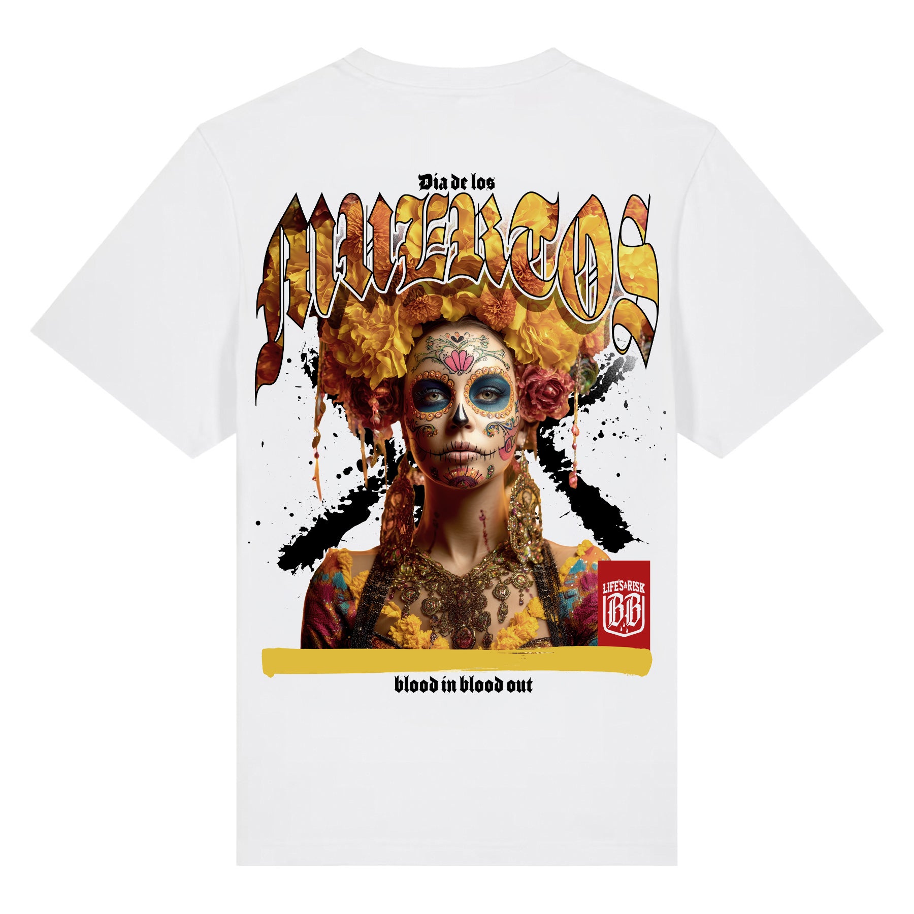 Muerte Colors T-Shirt white - Aneyone UG