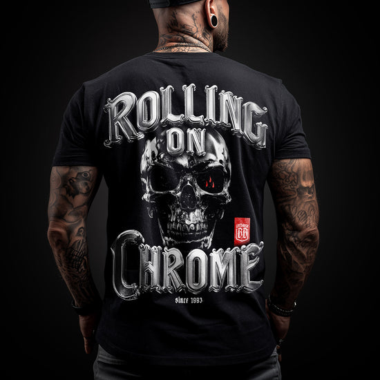 Rolling on Chrome T-Shirt black - Aneyone UG